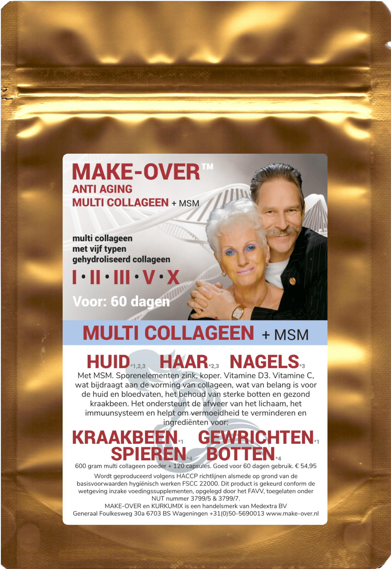 Make-Over Anti Aging Multi Collageen + MSM
